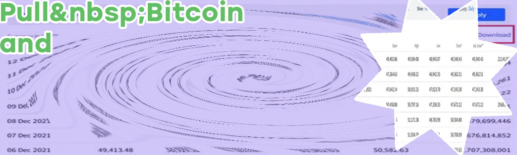 Historical crypto data