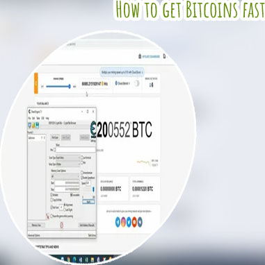 How to get bitcoins fast