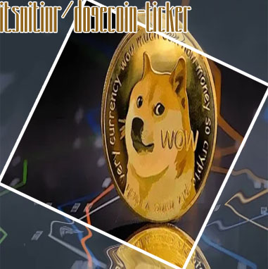 Live dogecoin ticker