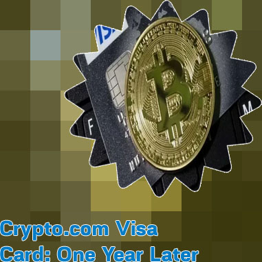 Visa cryptocurrency card